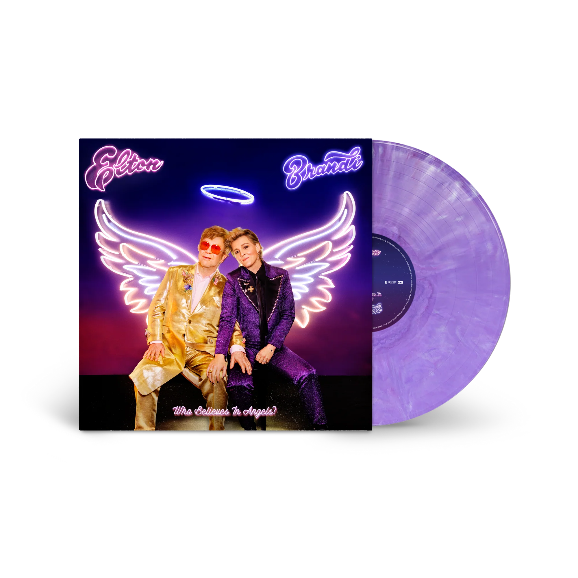 Store Exclusive Purple Marble Vinyl